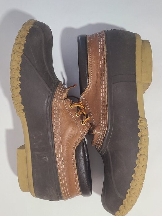 LL Bean Bean Boots Low Men\'s Size 14 Waterproof Duck Boot/Shoe Made in USA main image 7